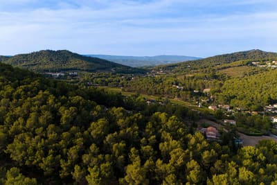 Collines boisées et habitat dispersé du Pays d'Aix